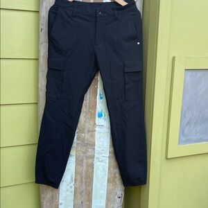 Men's Classic Black Cargo Pants